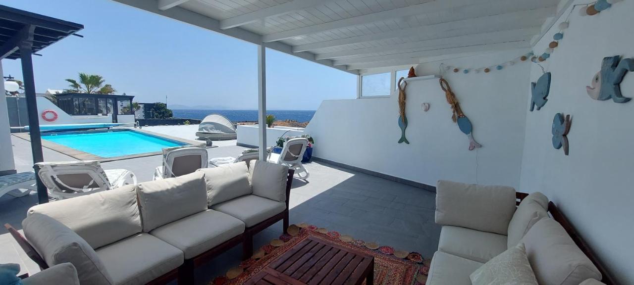 Villa Sunset Paradise With Panoramic Sea View, First Line, Sunsets Playa Blanca  Eksteriør bilde