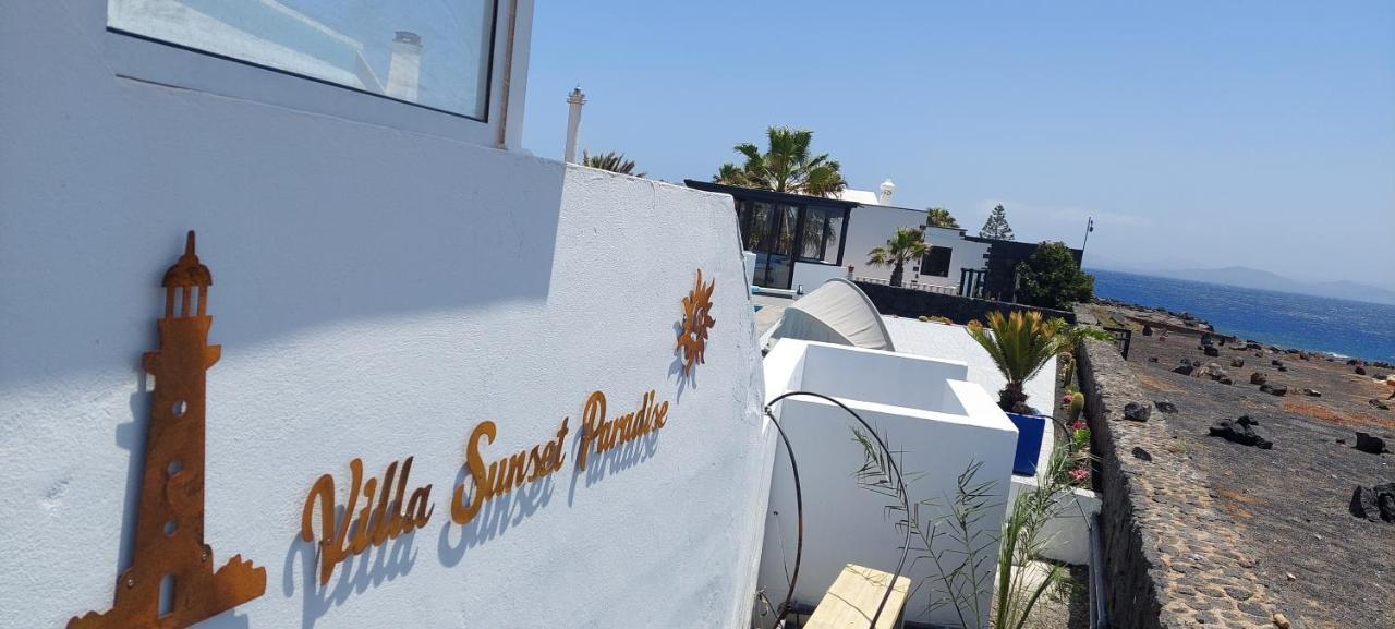 Villa Sunset Paradise With Panoramic Sea View, First Line, Sunsets Playa Blanca  Eksteriør bilde
