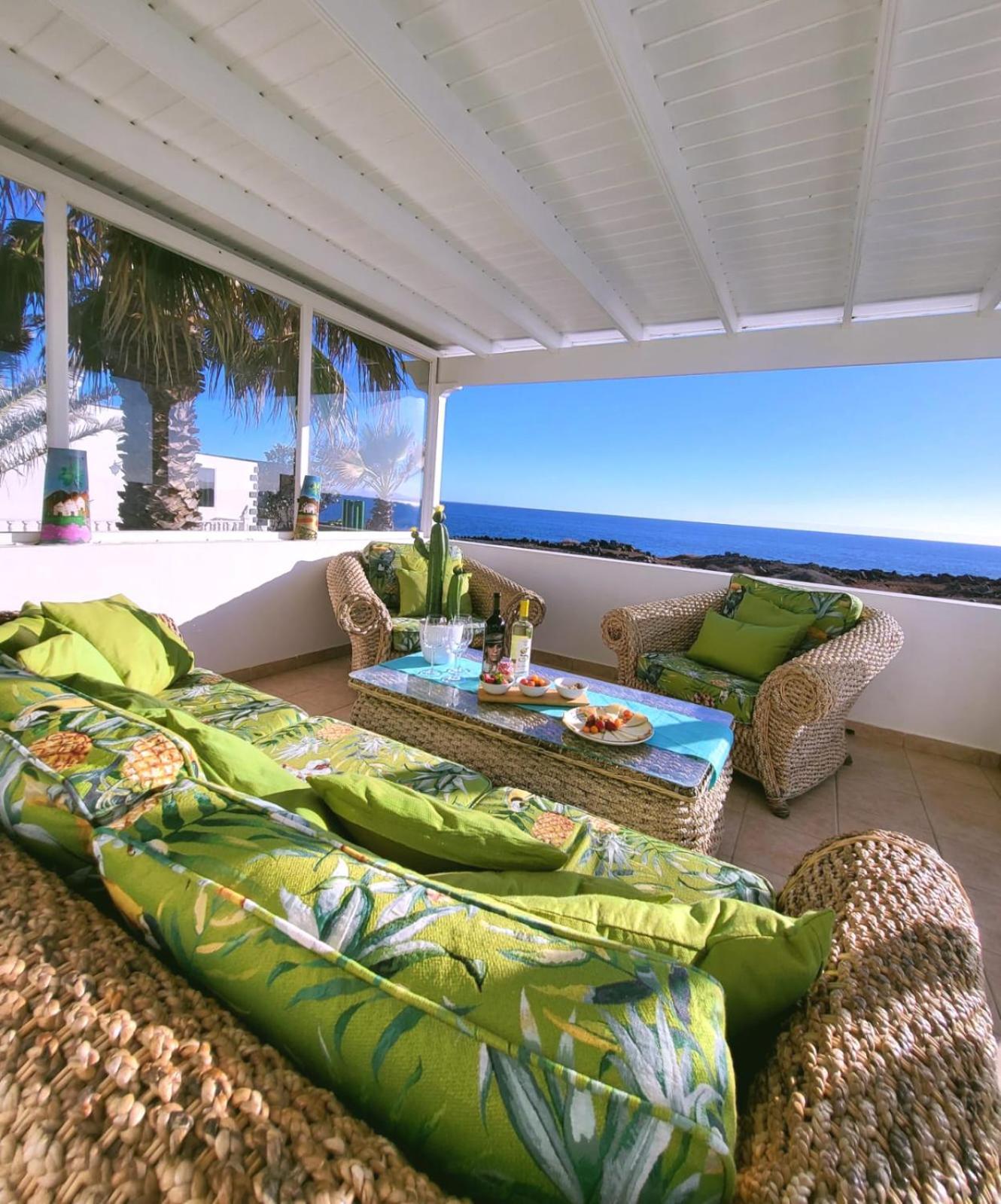 Villa Sunset Paradise With Panoramic Sea View, First Line, Sunsets Playa Blanca  Eksteriør bilde
